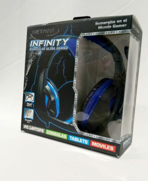 AURICULARES NETMAK INFINITY LED - Image 2