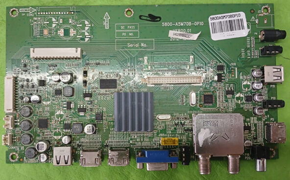 Placa Main 5800-A5M70B-0P10 VER00.01 Tv TONOMAC LED50E700TO-S10